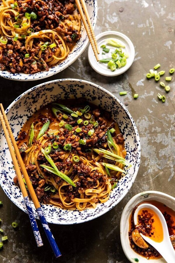 Better than takeout dan dan noodles