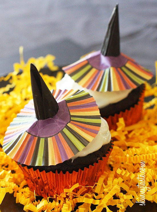 Bewitching skinny chocolate cupcakes