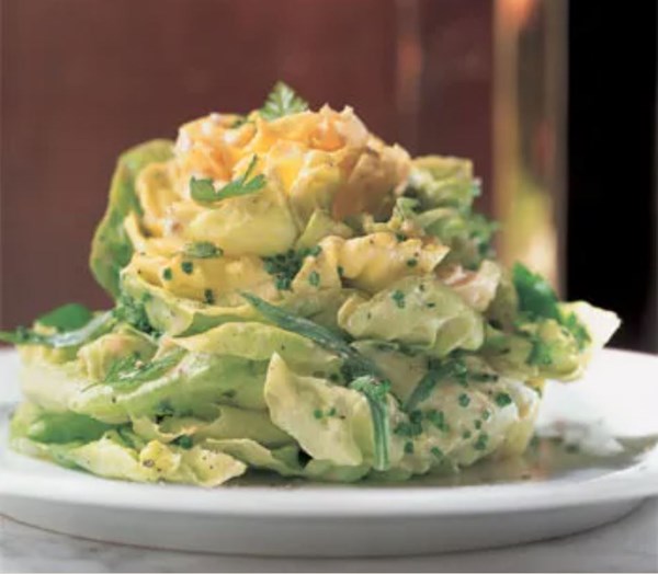 Bibb lettuce salad