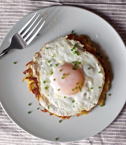 Big breakfast rostis