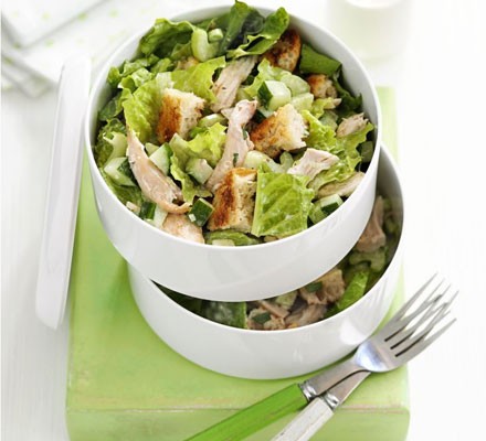 Big chicken & croûton salad
