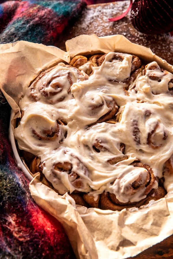 Big fluffy overnight cinnamon rolls
