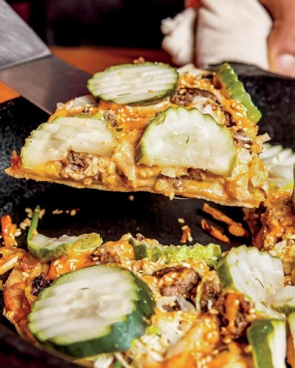 Big M*c flatbread
