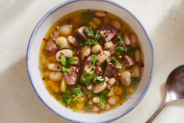 Big pot of beans
