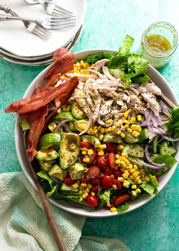 Big, quick chicken salad