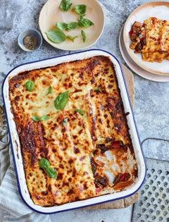Big roasted vegetable lasagne