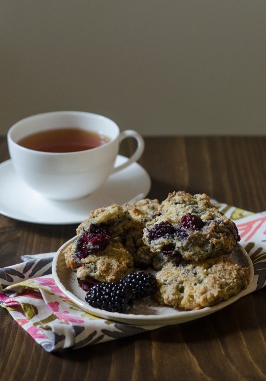 Big Sur Bakery blackberry scones