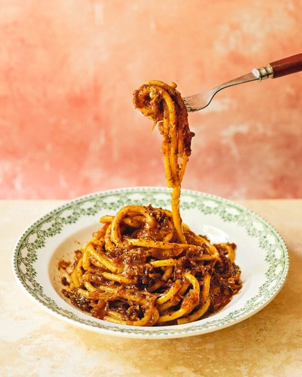 Bigoli in salsa 