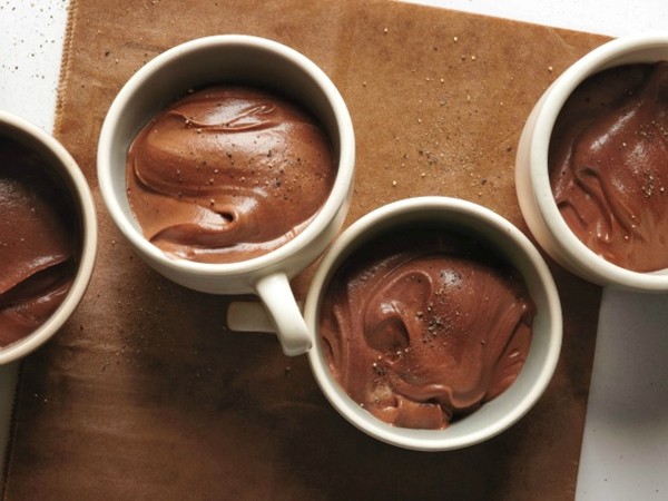Bill's food-processor chocolate mousse