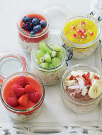 Bircher muesli pots