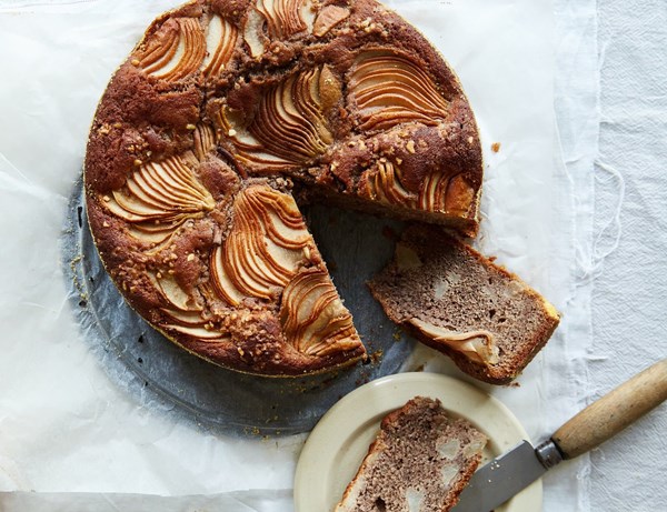 Birnen-Haselnuss-Kuchen