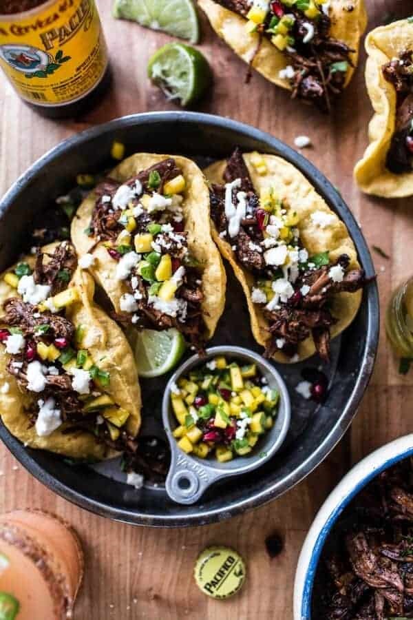 Birria puffy tacos