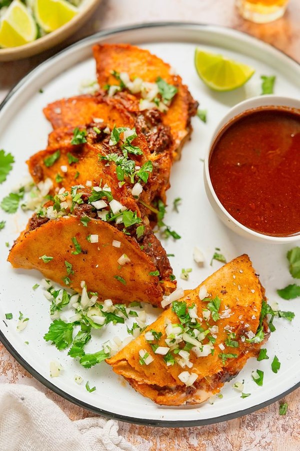 Birria tacos