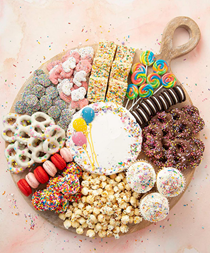 Birthday confetti board