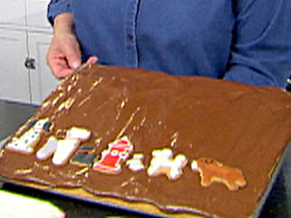 Birthday sheet cake