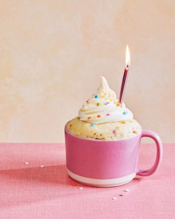 Birthday sprinkles [mug cake]