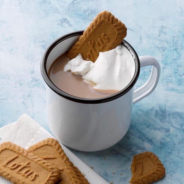 Biscoff [drinking chocolate]