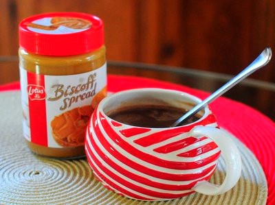 Biscoff hot chocolate