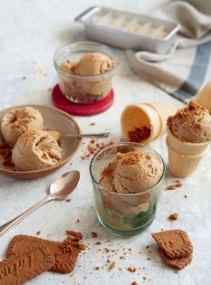 Biscoff ice cream