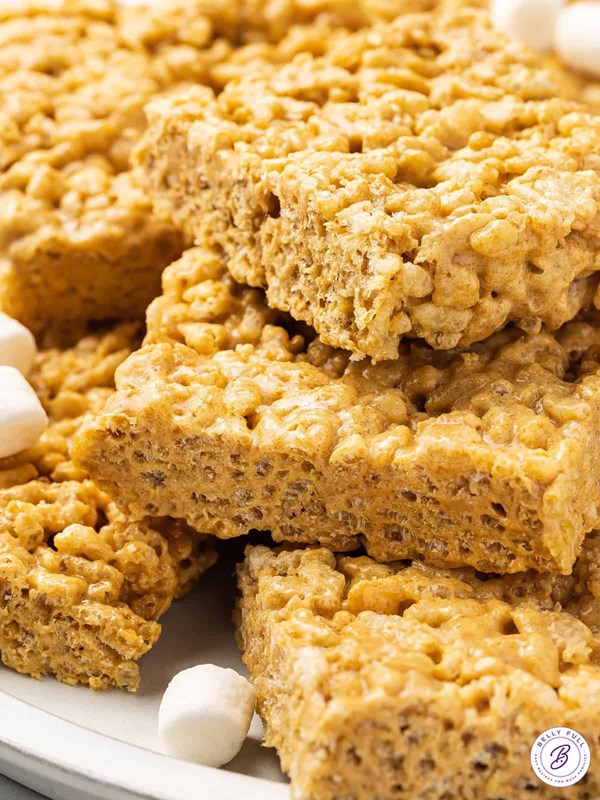 Biscoff Rice Krispie treats