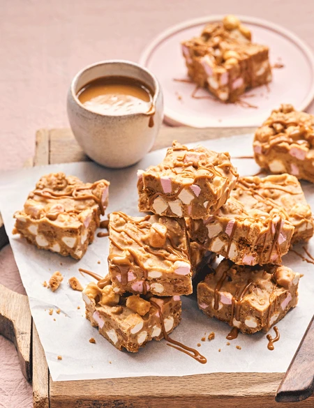 Biscoff rocky road