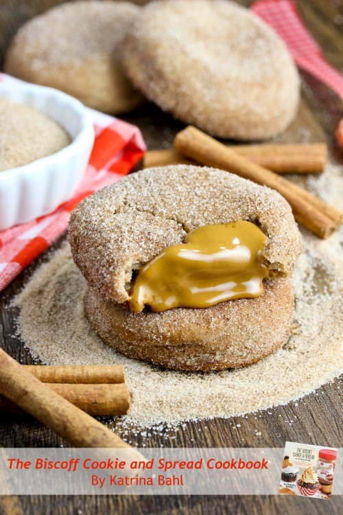 Biscoff-stuffed snickernoodles