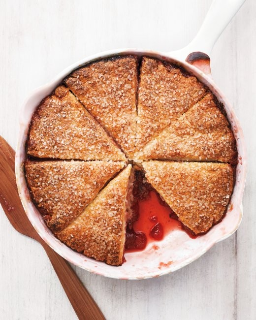 Biscuit-and-jam cobbler
