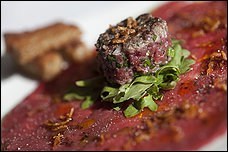 Bison tartare