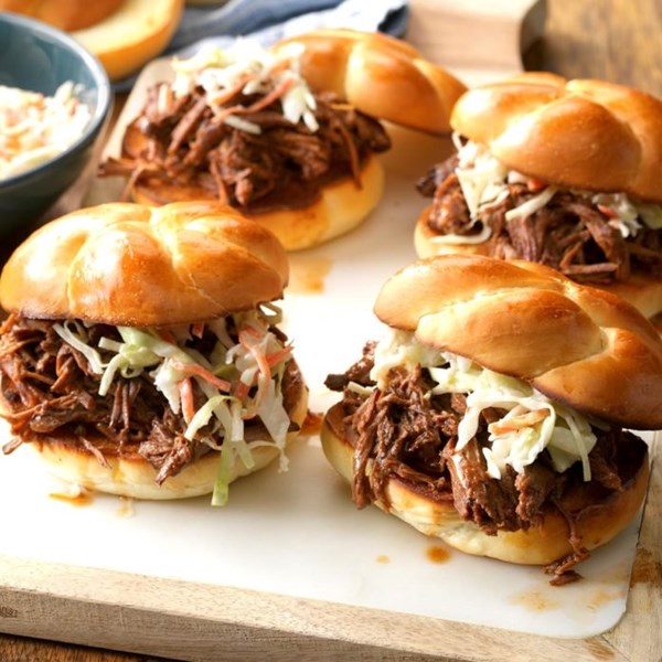 Bistro beef barbecue sandwiches 
