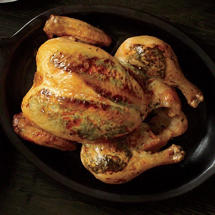 Bistro roast chicken