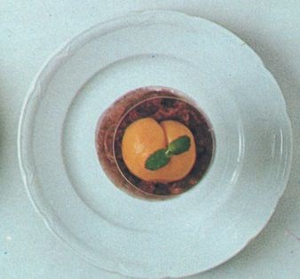 Bitter chocolate and coffee sherbet (Granité de chocolat amer)