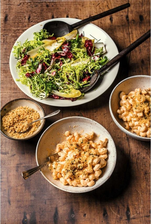 Bitter greens salad