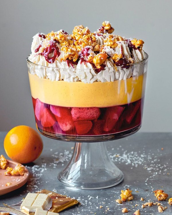 Bitterne Park Guest House strawberry trifle 