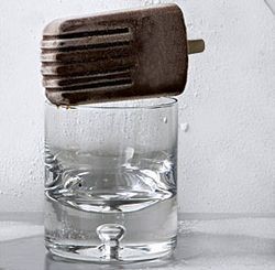 Bittersweet chocolate-bourbon ice pops