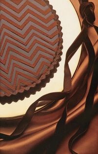 Bittersweet chocolate truffle tart
