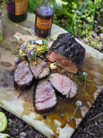 Black & blushing beef fillet