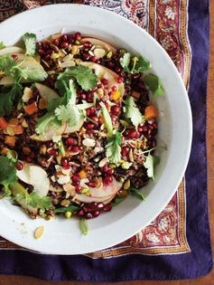 Black & red rice boudoir salad
