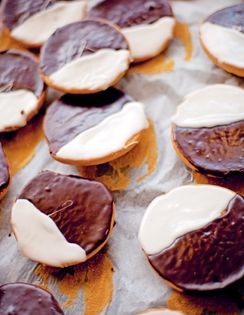 Black & white cookies