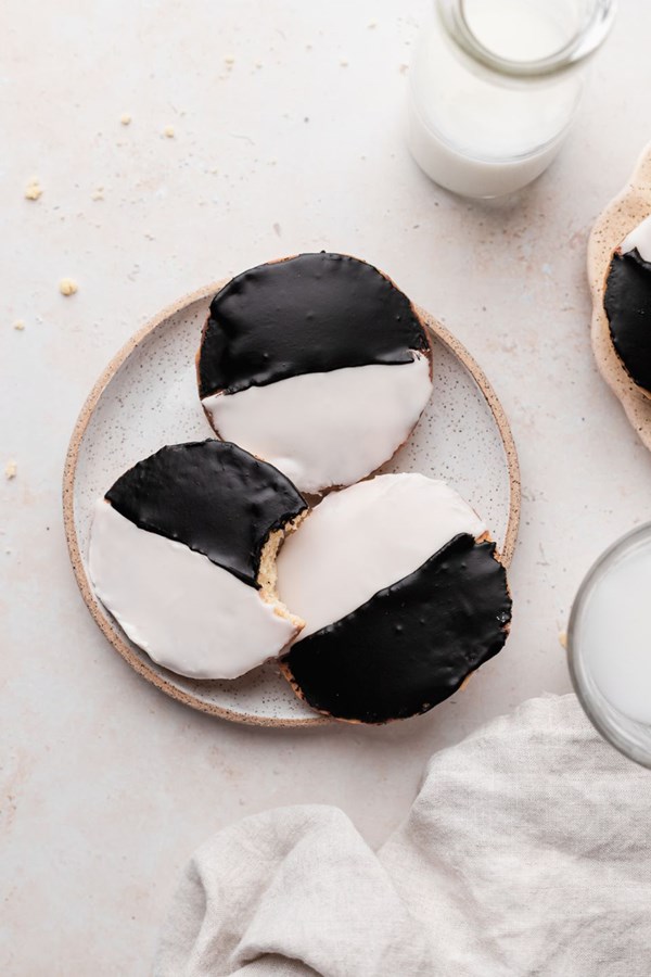 Black and white cookies