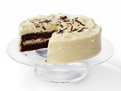 Black-and-white layer cake