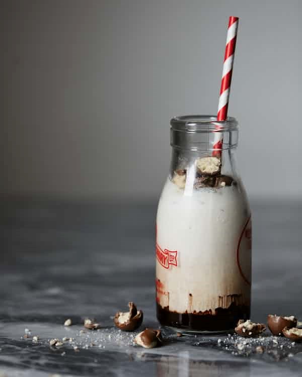 Black and white shake