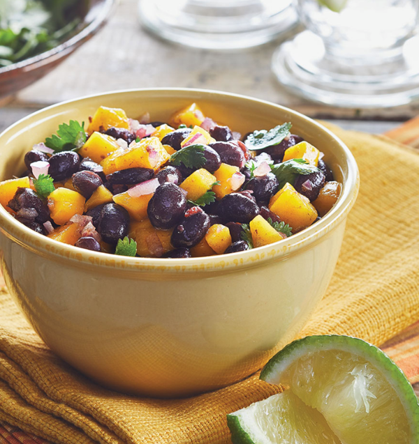 Black bean & mango salad