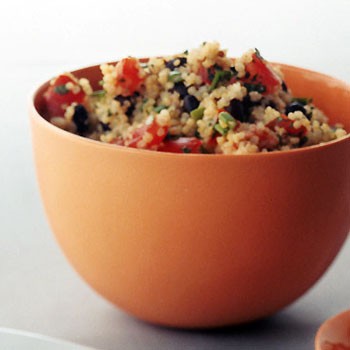 Black-bean and tomato quinoa
