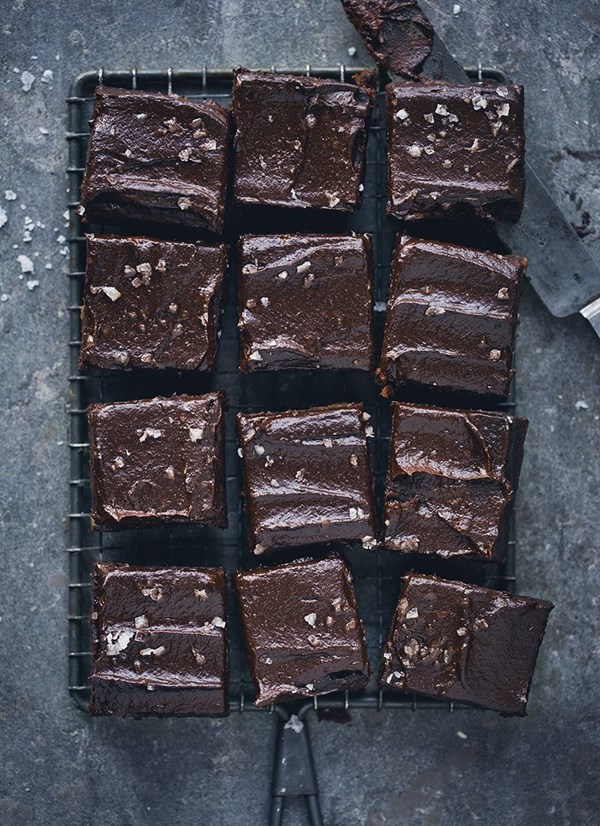Black bean brownie bites
