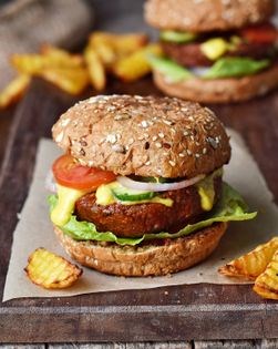 Black bean burger
