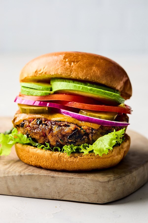 Black bean burger