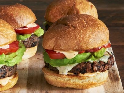 Black bean burgers