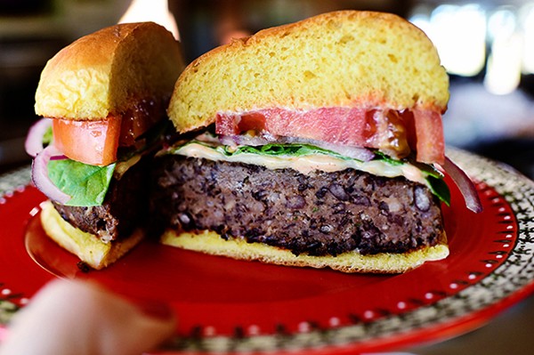 Black bean burgers