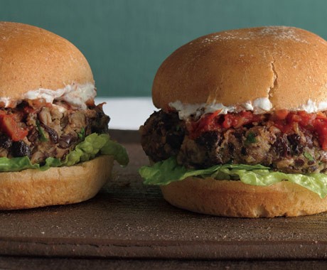 Black-bean burgers