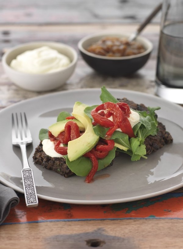 Black bean burgers
